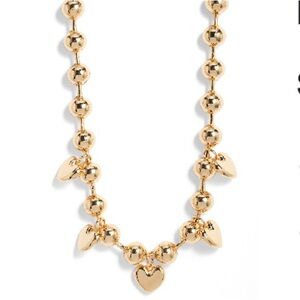 Open Edit Heart Orb Necklace NWT